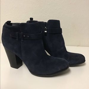 Shoes - Michael navy ankle boot-9 Shoes - Michael navy ankle boot-9